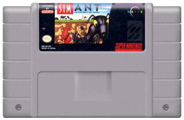 SimAnt media 7 for Super Nintendo